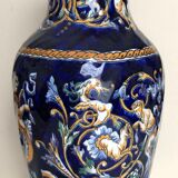 Gien earthenware vase