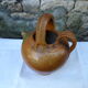 Old kid gargoulette in glazed earth nineteenth century