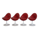 Serie de chaises design Borje Johanson 1970