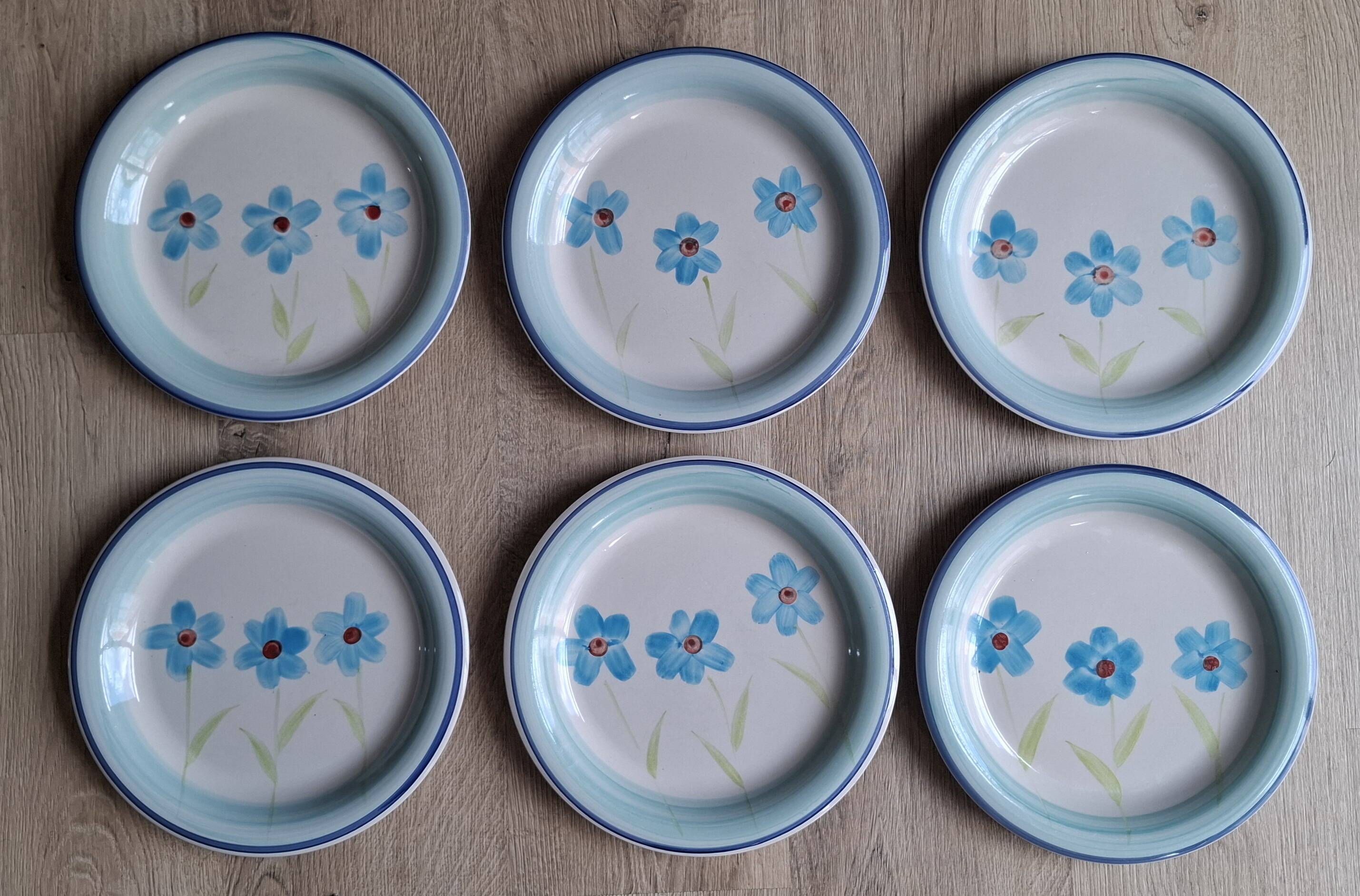 Set of 6 Florencia dinner plates