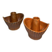 Ceramic candle holders