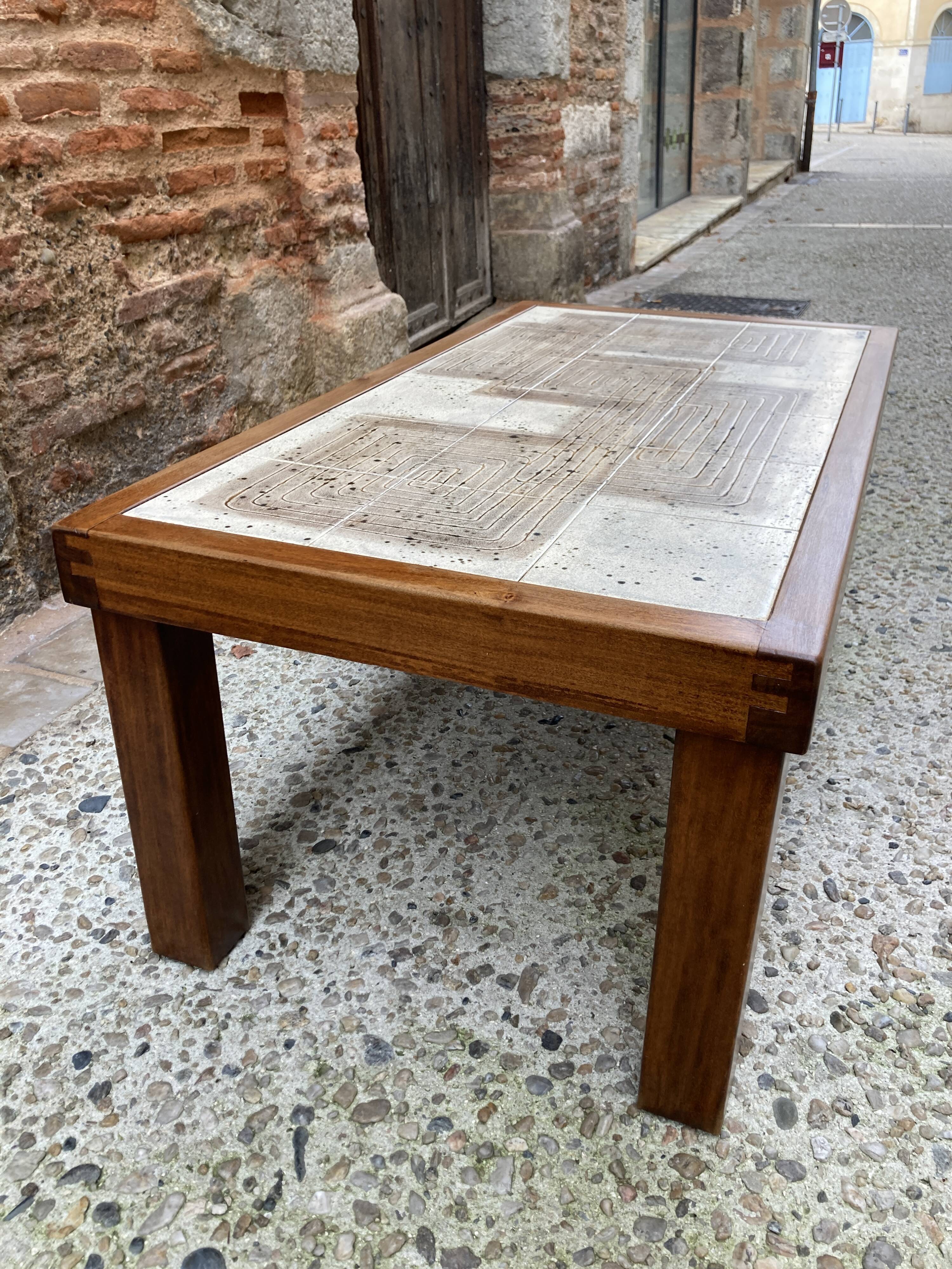Table basse Vallauris Jean D'asti