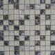 Side table with tiles, side table with 225 mini tiles, 1950s.