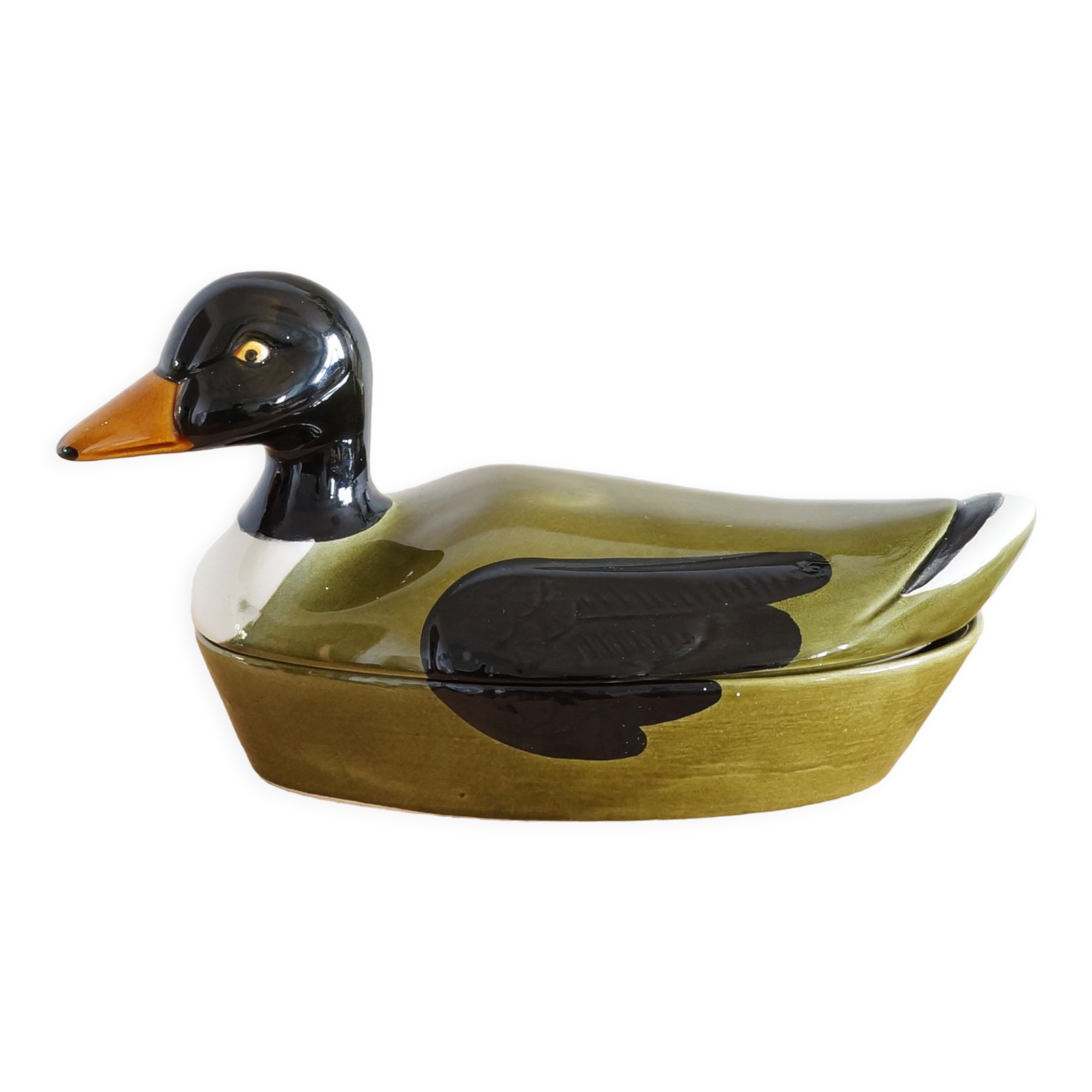 Terrine canard Michel Caugant Selency