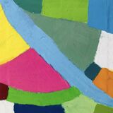 Tableau Huile au couteau