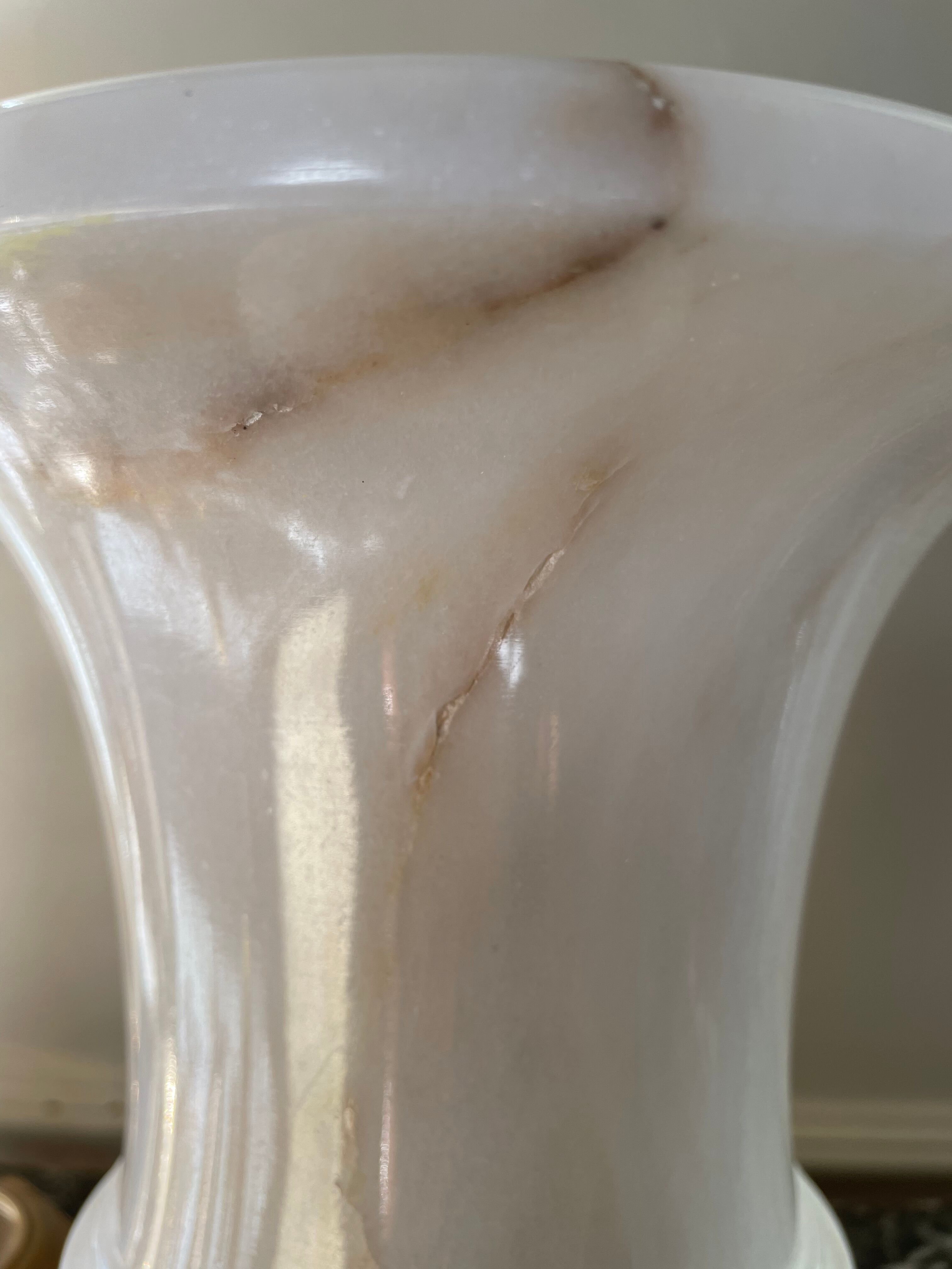 Medici vase in white marble