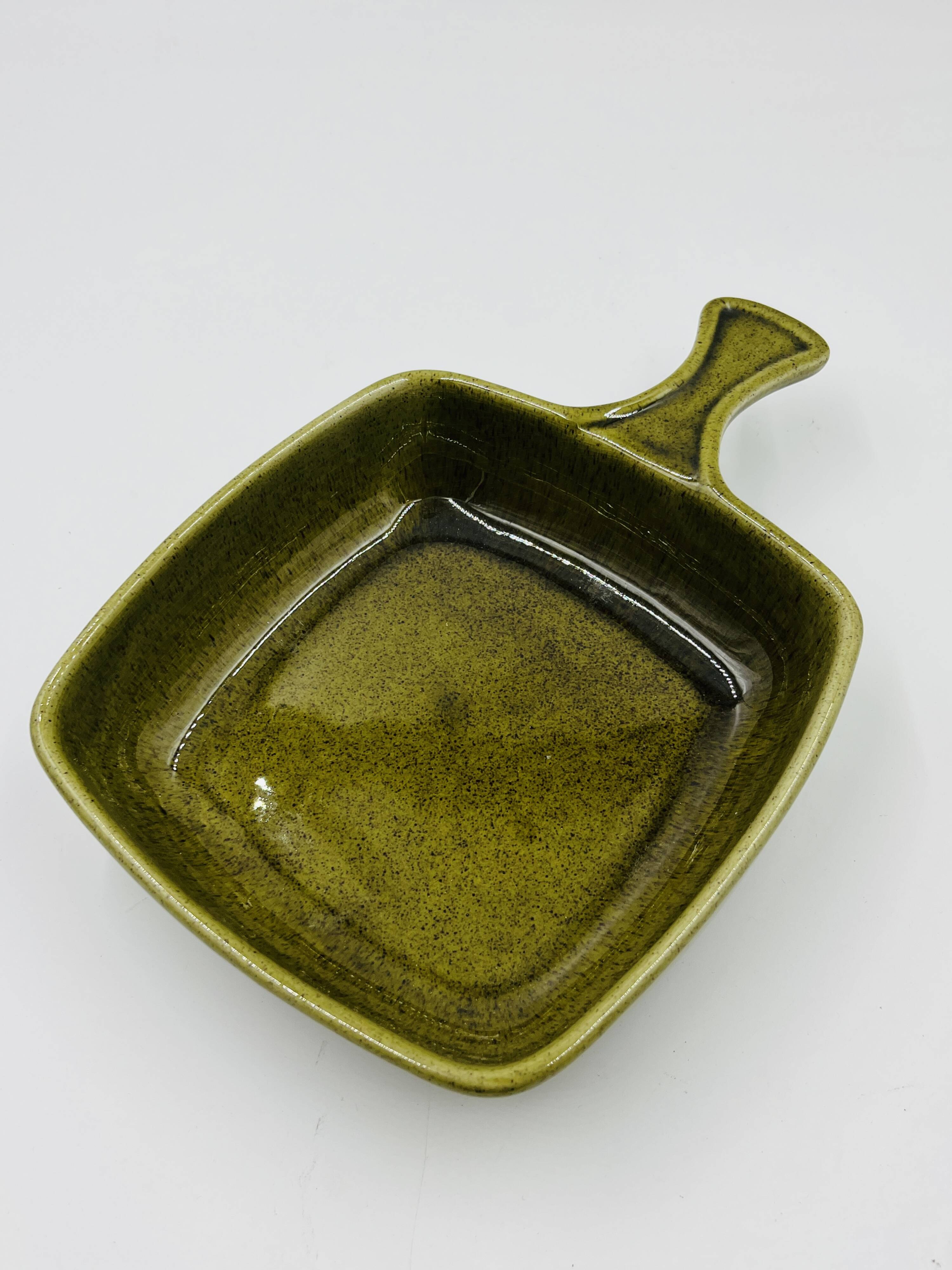 Handle Dish Stoneware Decor Hälsingborg Bengt Johansson 70s