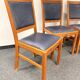 Vintage Set of 6 Solid Wood & Leather Chairs – FOLRM 75 by Andreas Hansen (Price is for 6)