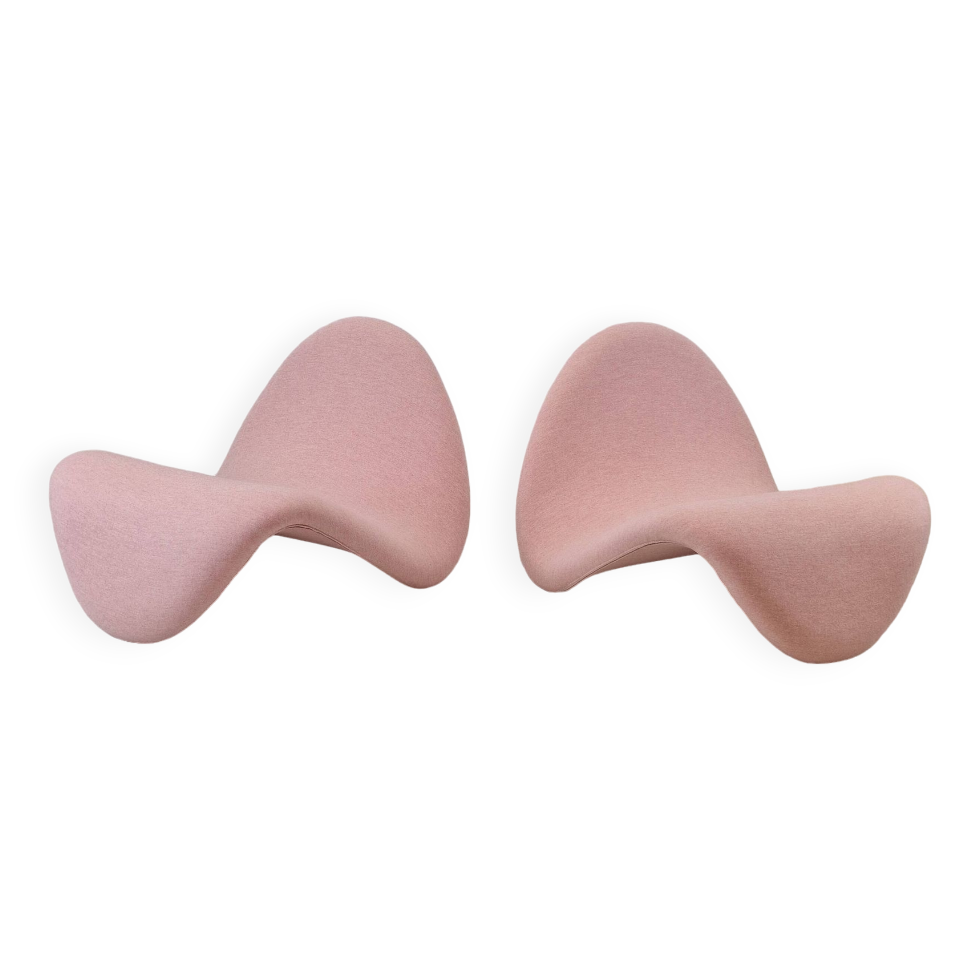 Set of 2 Tongue Chairs by Pierre Paulin for Artifort, 1960s
