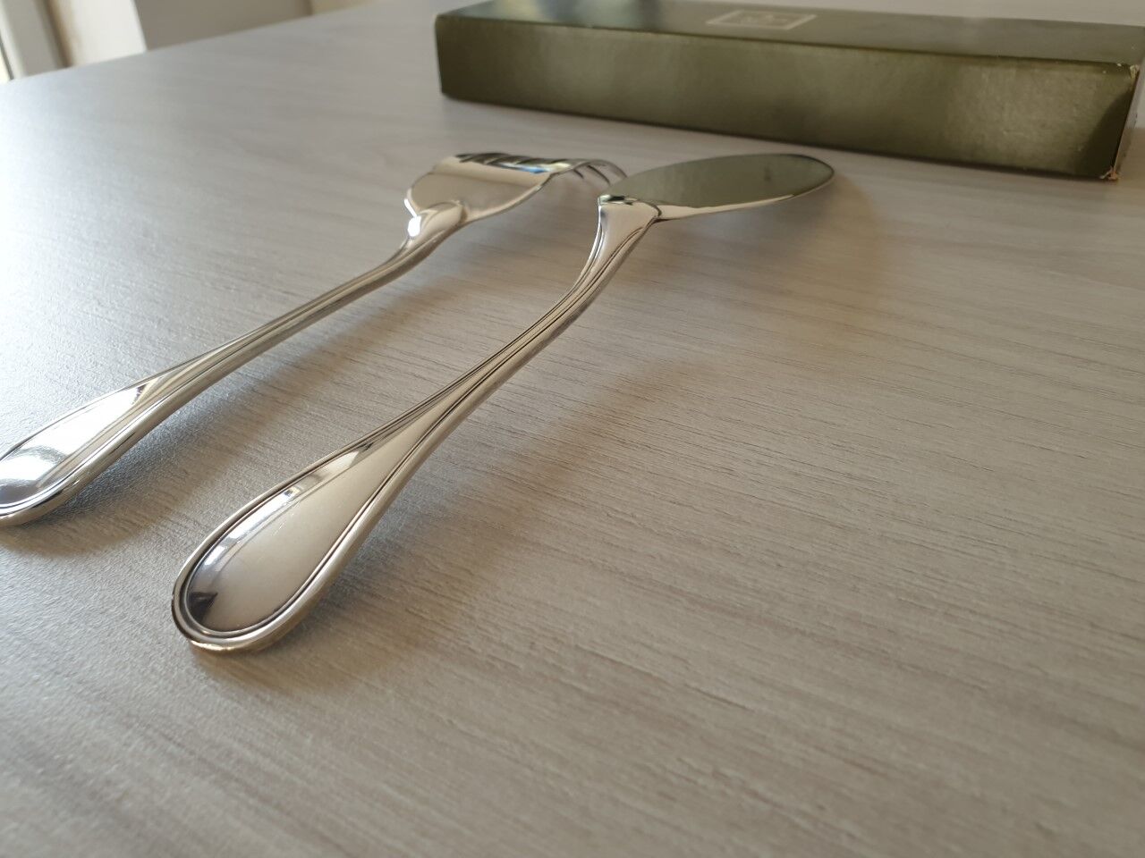 Christofle fish service cutlery