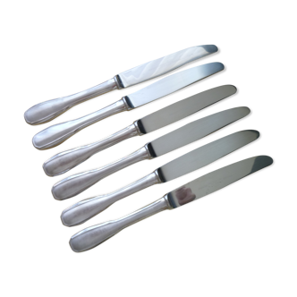Set of 6 table knives monocoque Orféal