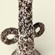 A very large table lamp in "Fatlava," by Marius Giuge, Vallauris, 1960s.