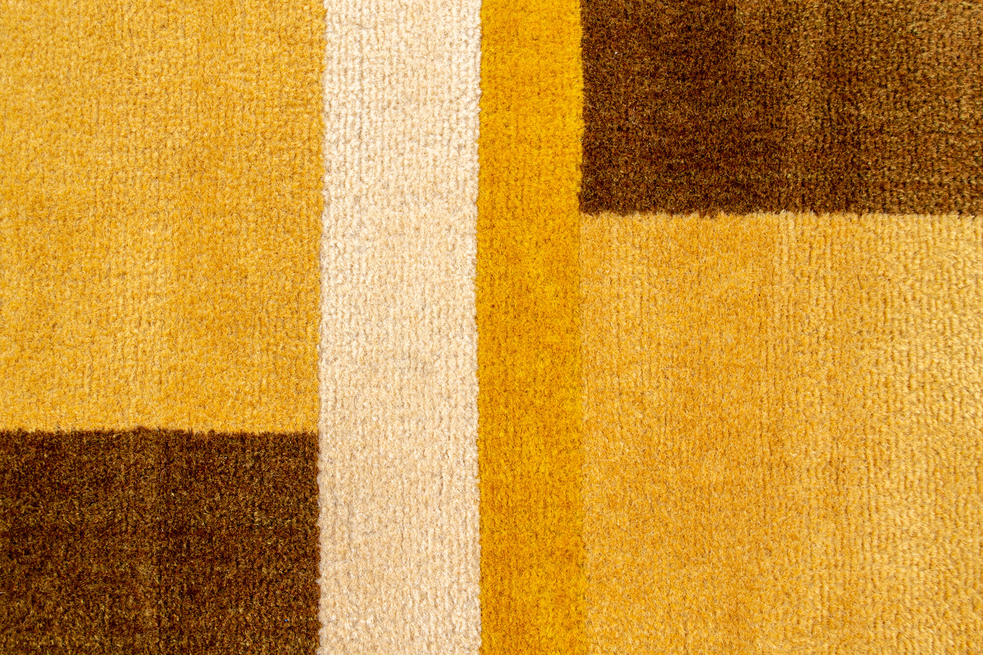 Italian Wool Rug with Geometric Designs, 1950s
