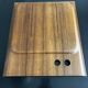 plateau en teck scandinave