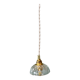 Vintage glass pendant light - tableware collection (UD1)