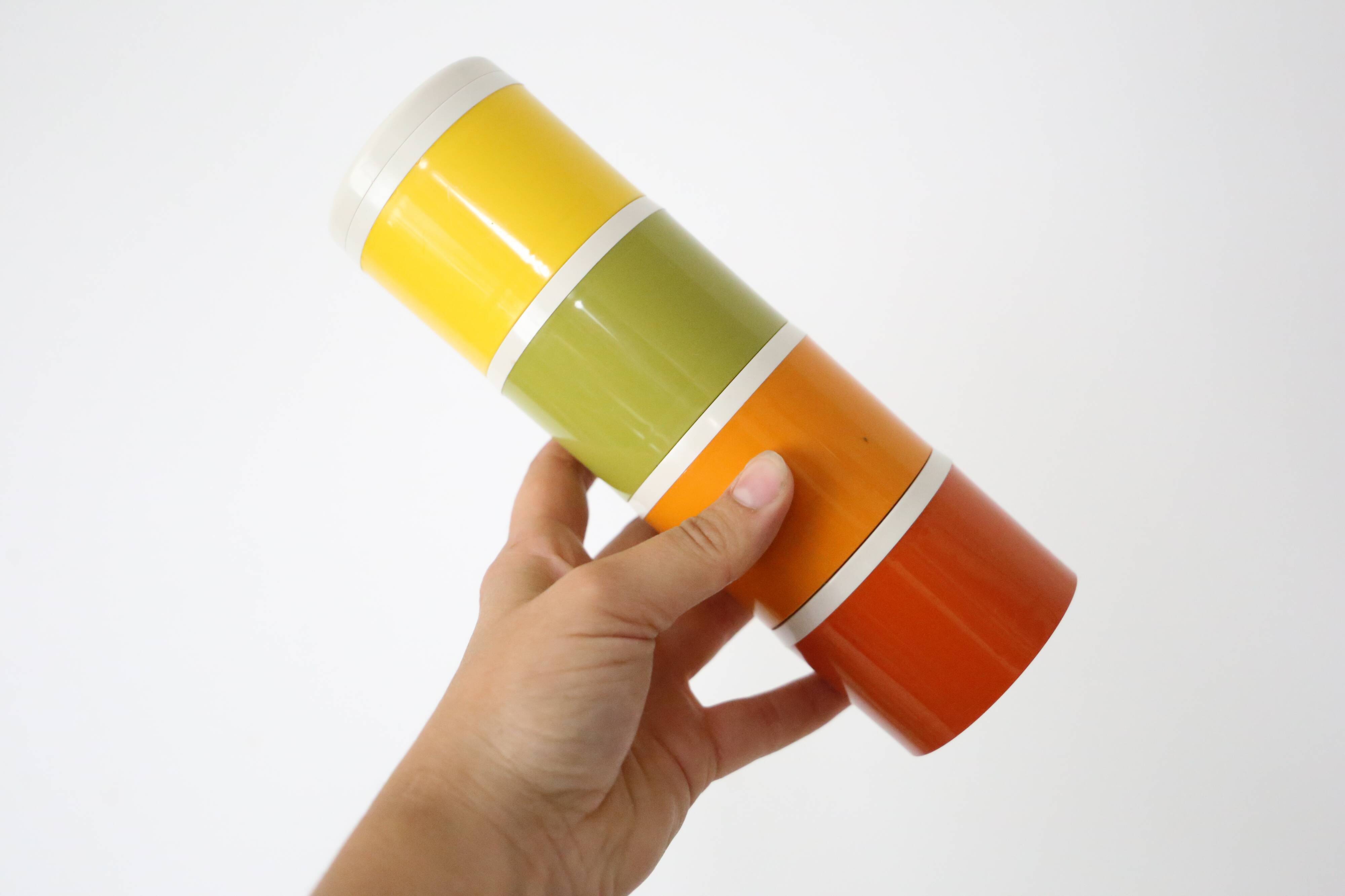 Set of salt and pepper, Tupperware, vintage