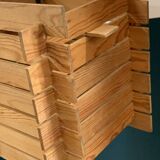 Scandinavian wooden pendant light