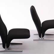 F780 Concorde Lounge Chairs by Pierre Paulin for Artifort in New Upholstery