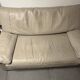 2-seater leather sofa by STEINER