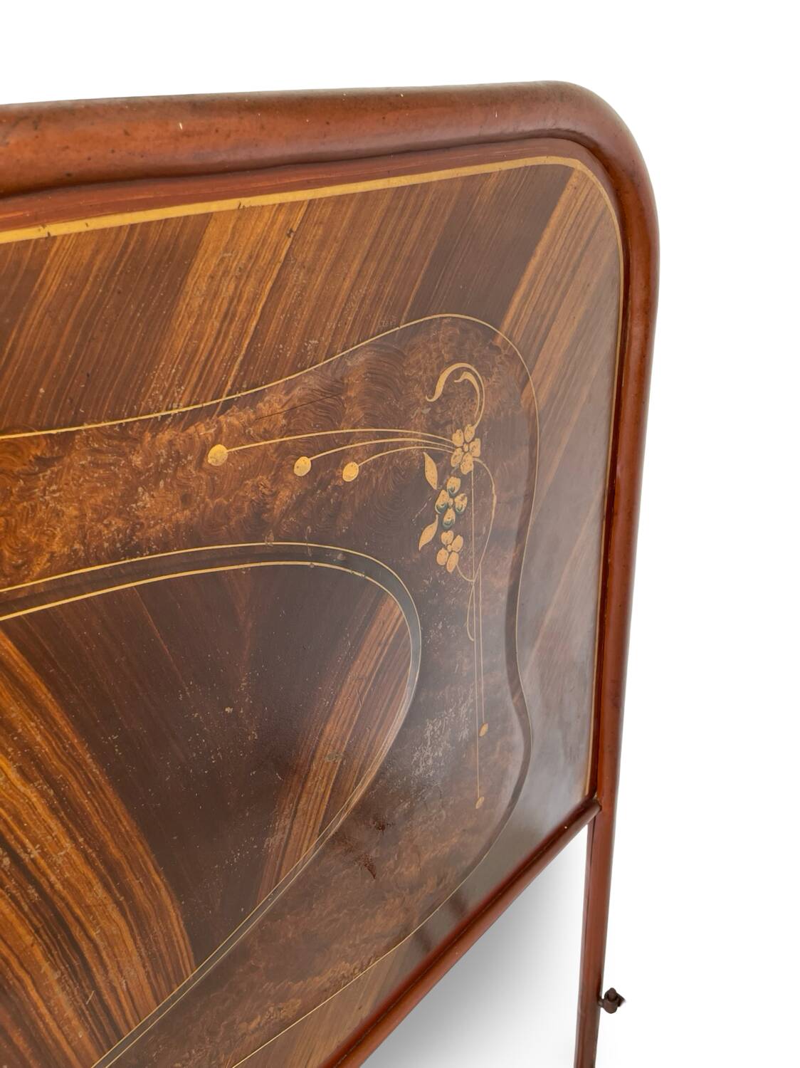 Cadre de lit Art déco italien une place et demie, 1925