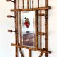 Bamboo coat rack