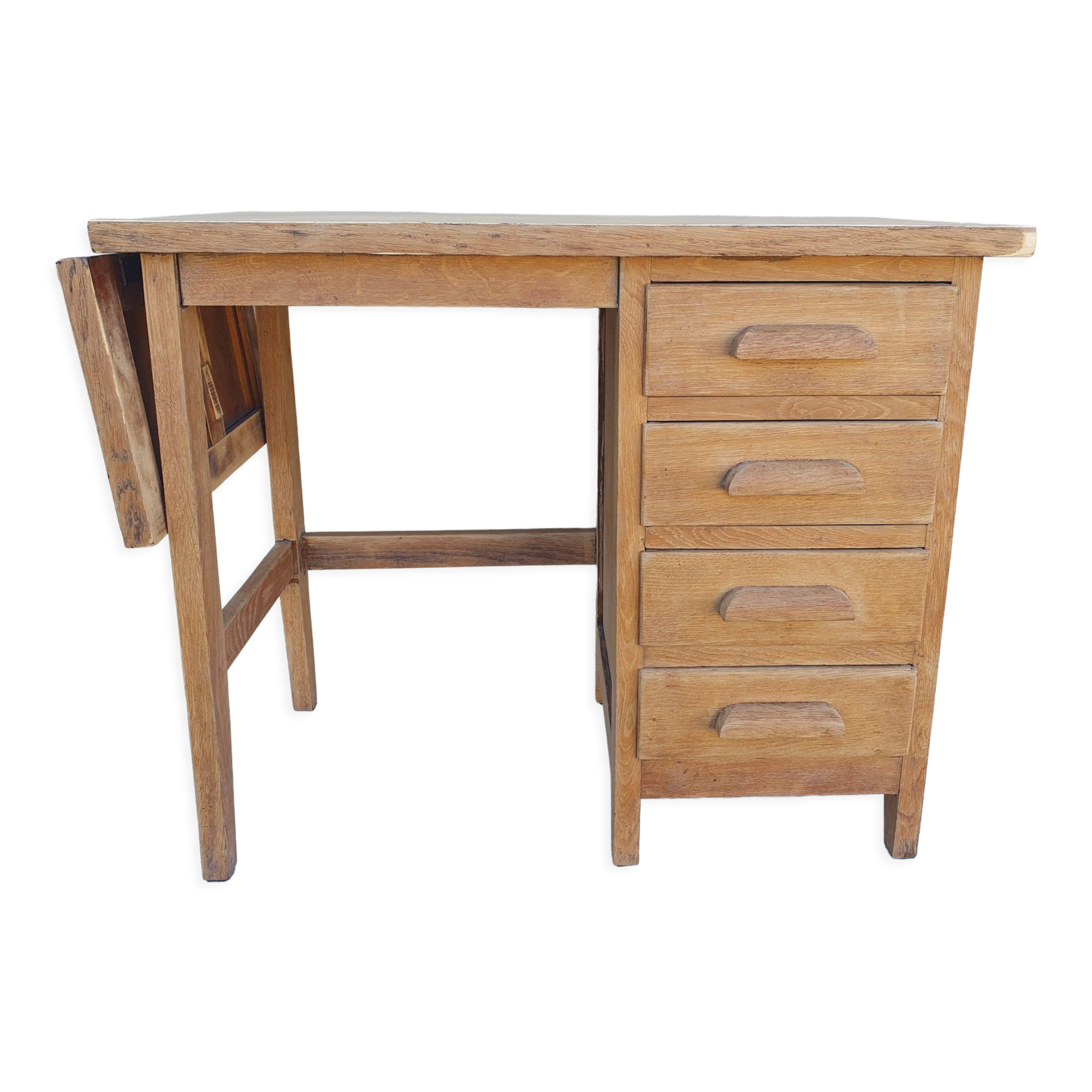 Desk with drawers from the 50s