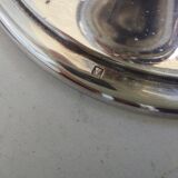 Silver metal design candle holder