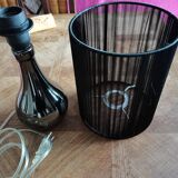 Black drop touch lamp
