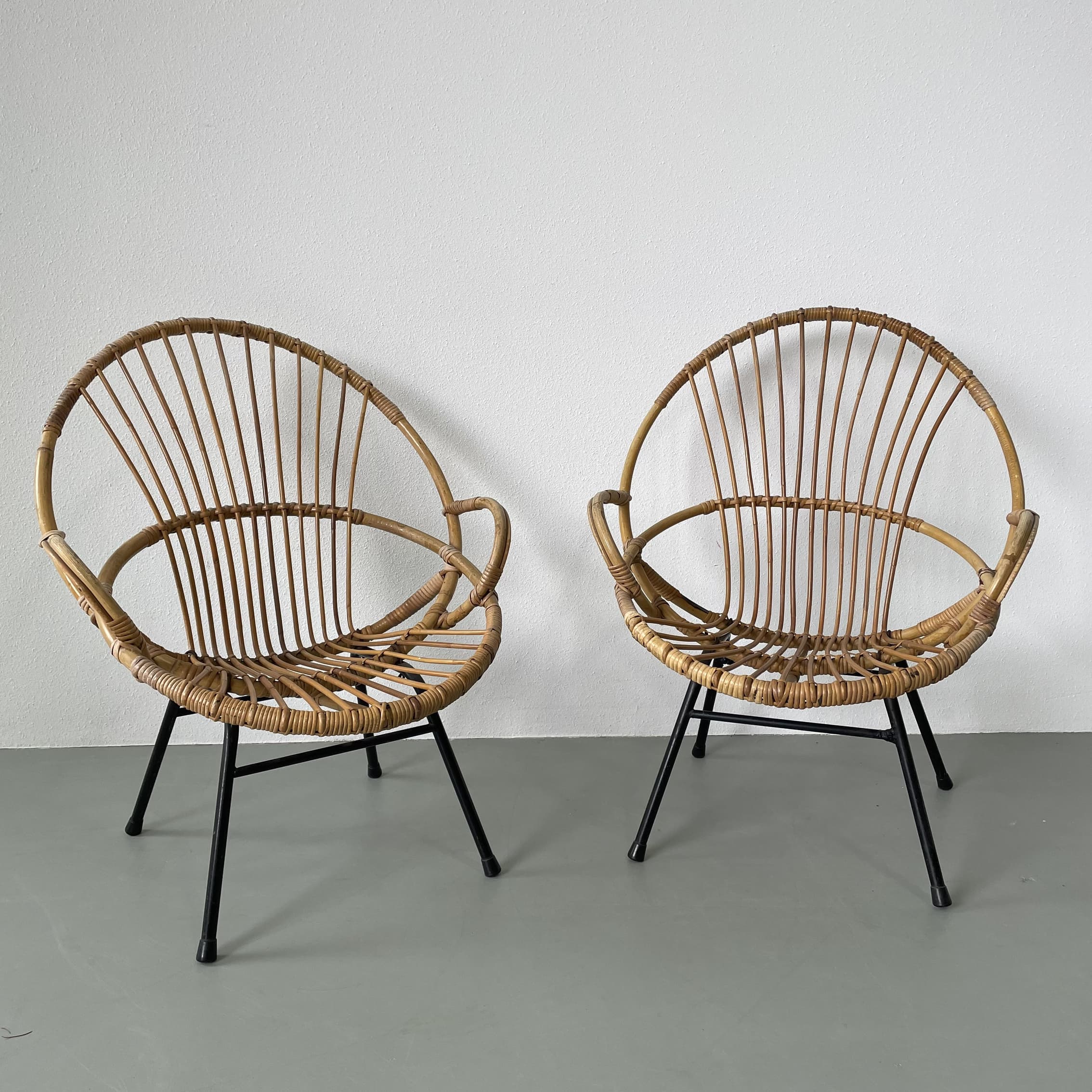 Rohé Noordwolde rattan chairs set