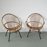 Rohé Noordwolde rattan chairs set