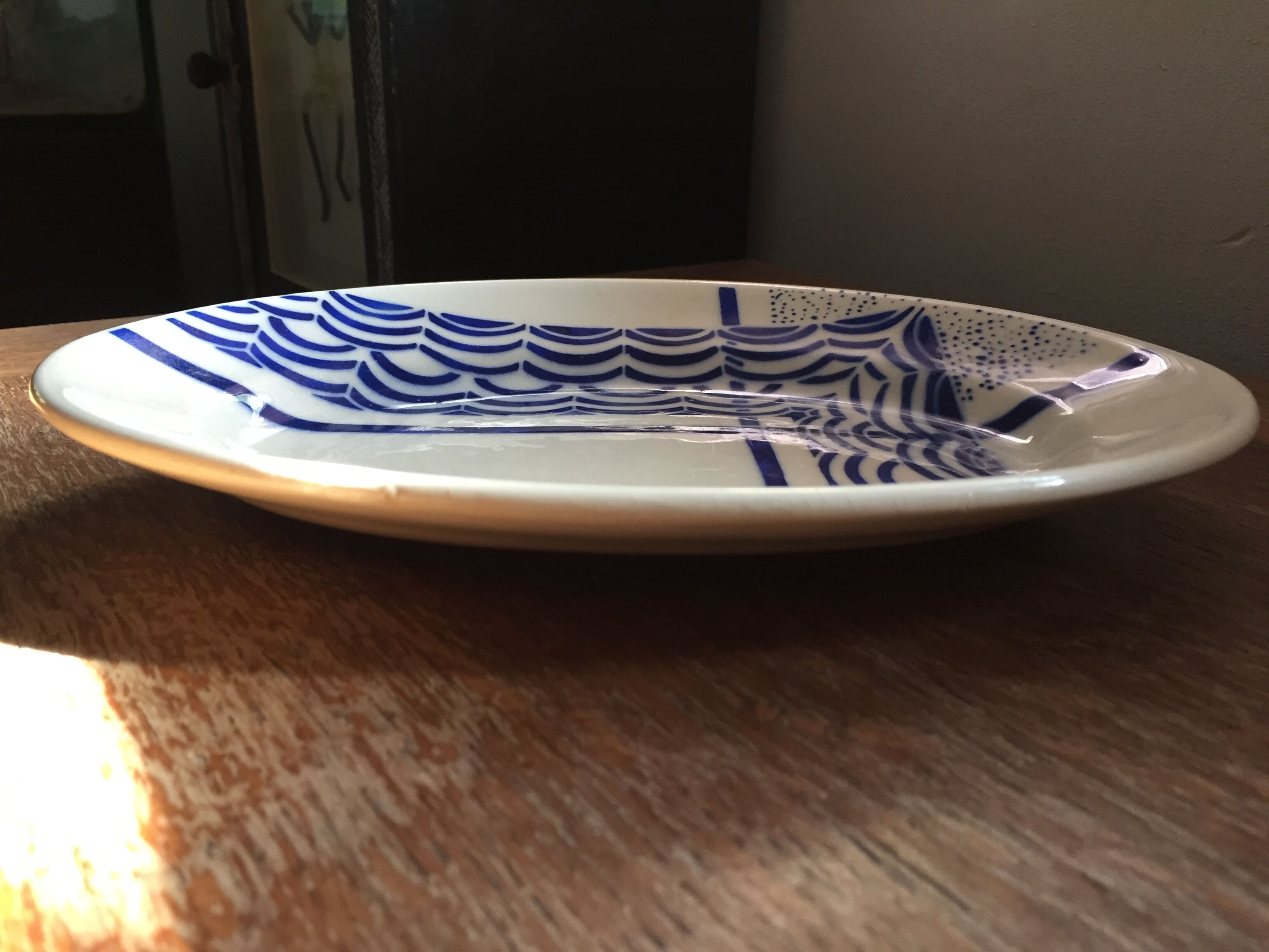 Hollow round dish Badonviller