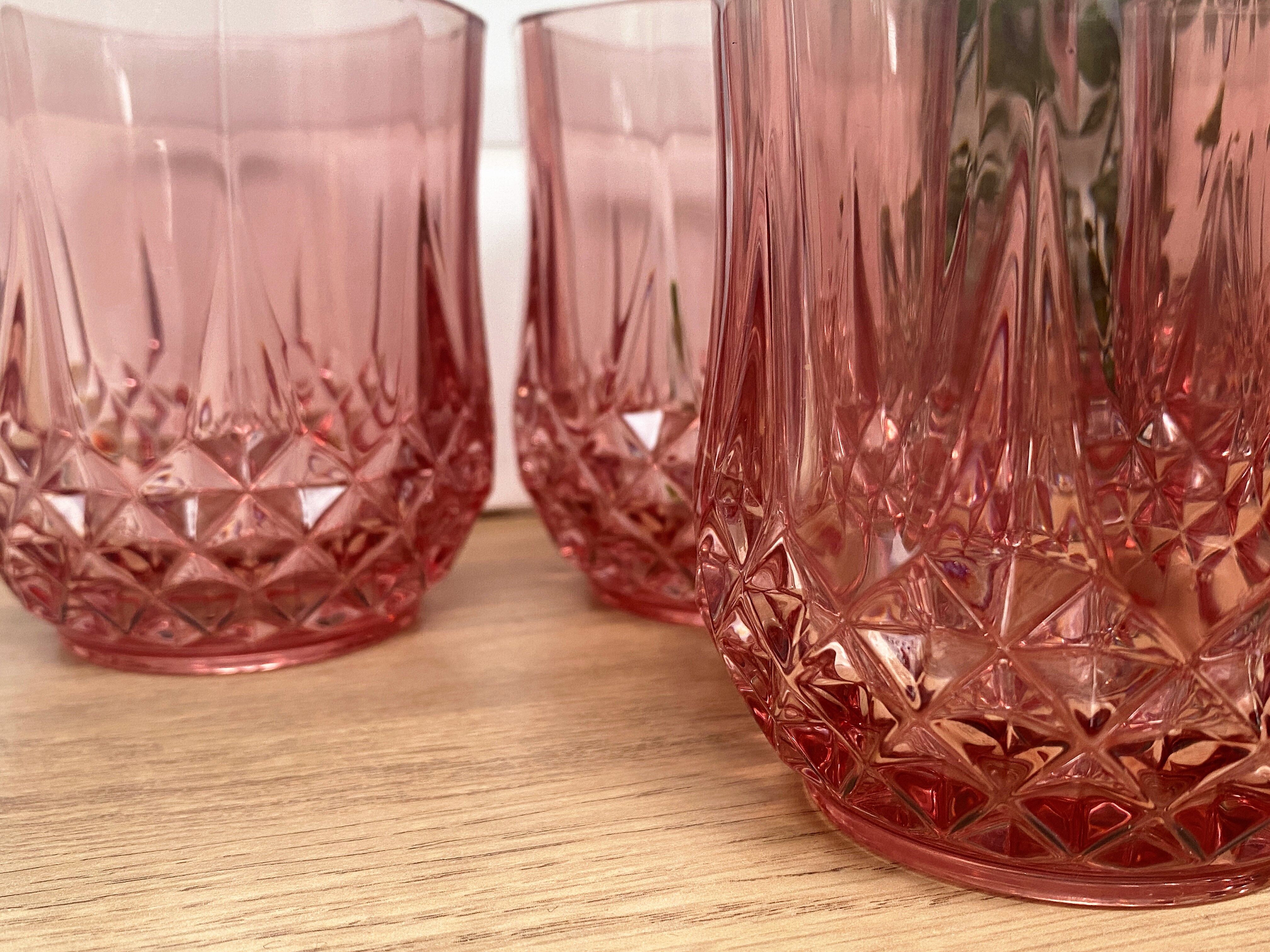 Set of 4 water glasses