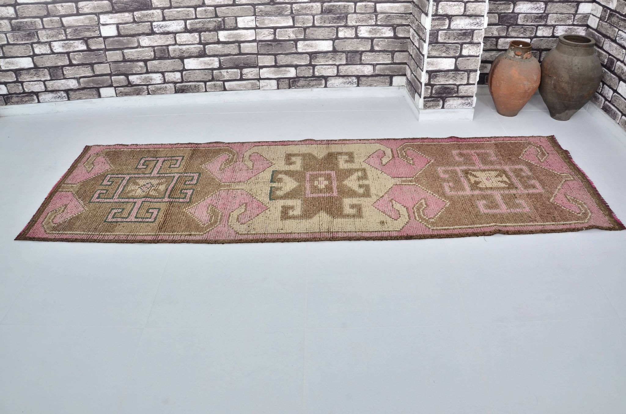 Tapis de cuisine turc vintage, référence 2173