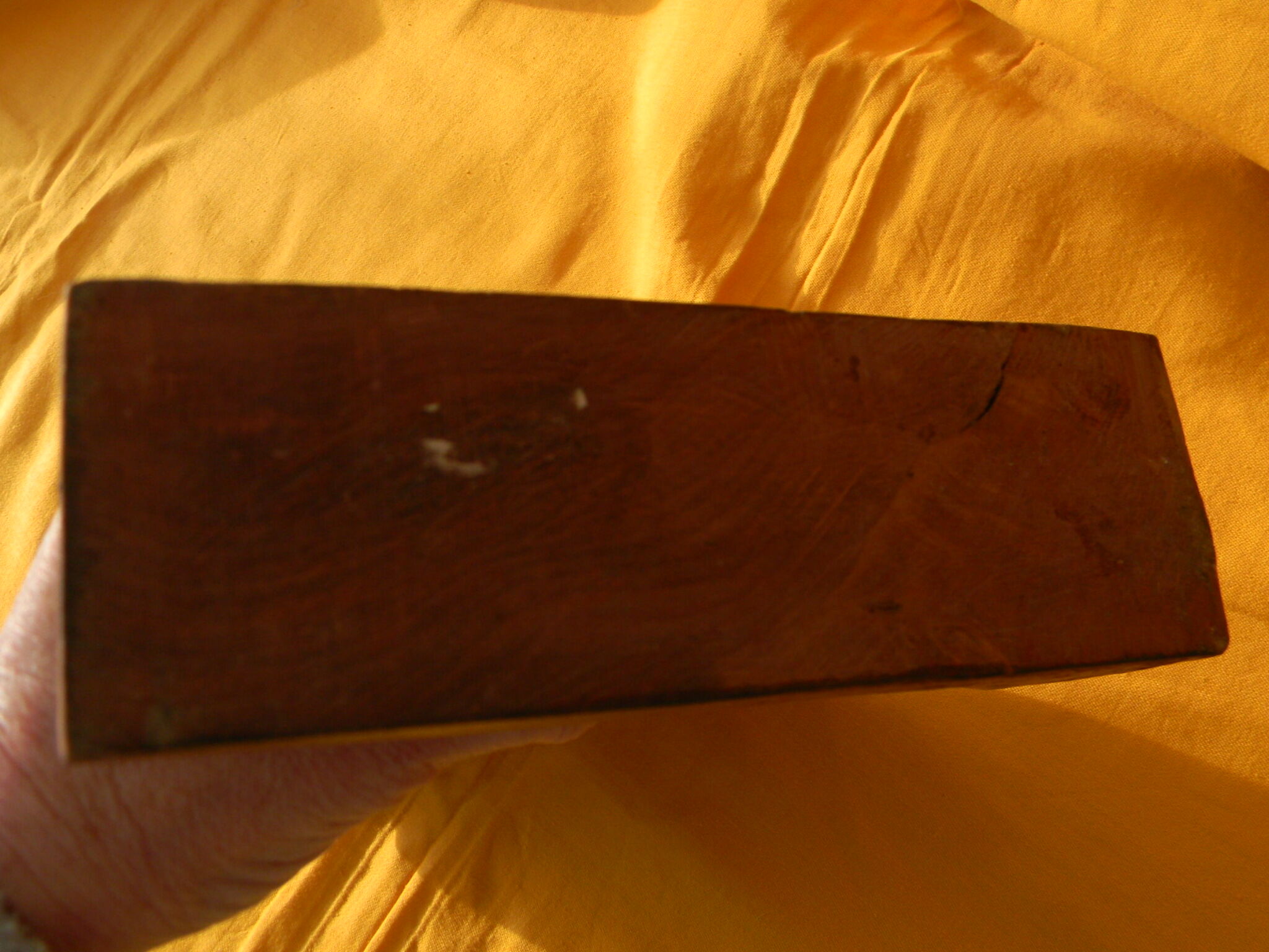 Wooden sculpture representing a langeac fish