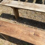 Pair of farm benches