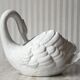 Ceramic swan plant pot