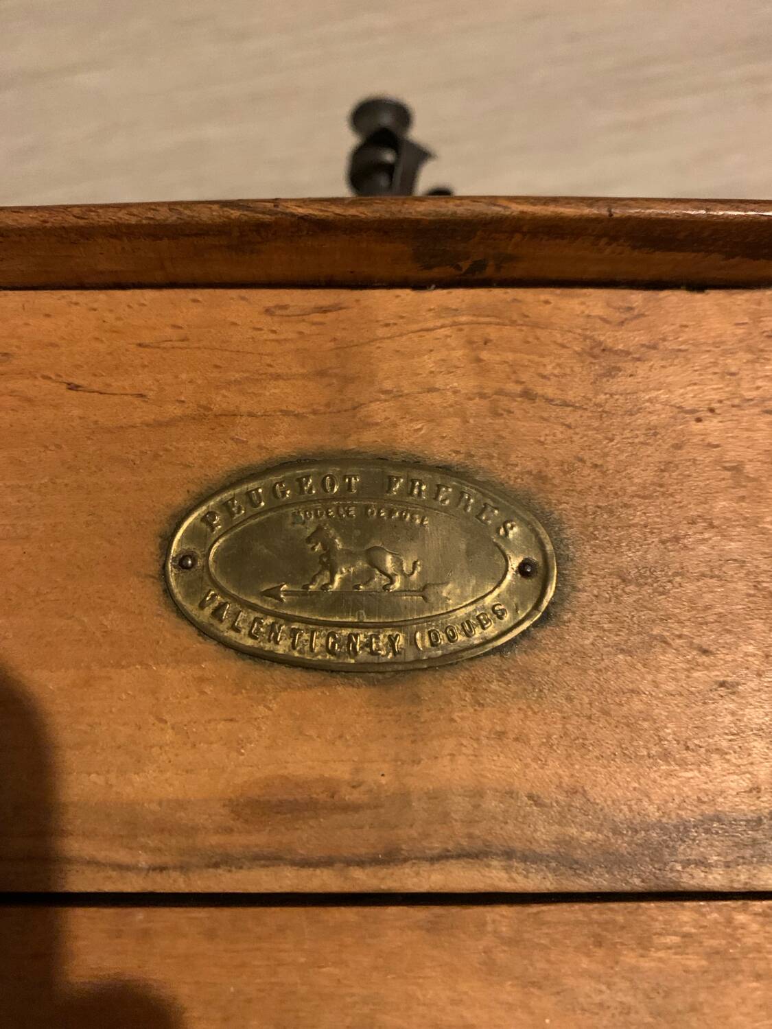 Old Peugeot coffee grinder