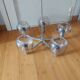 Pendant light, vintage chandelier from the 70s, Delmas