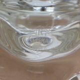 Pair of Vannes crystal candle holders