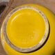 Art Deco vase Saint-Clément no. 833 in yellow earthenware, 1930s