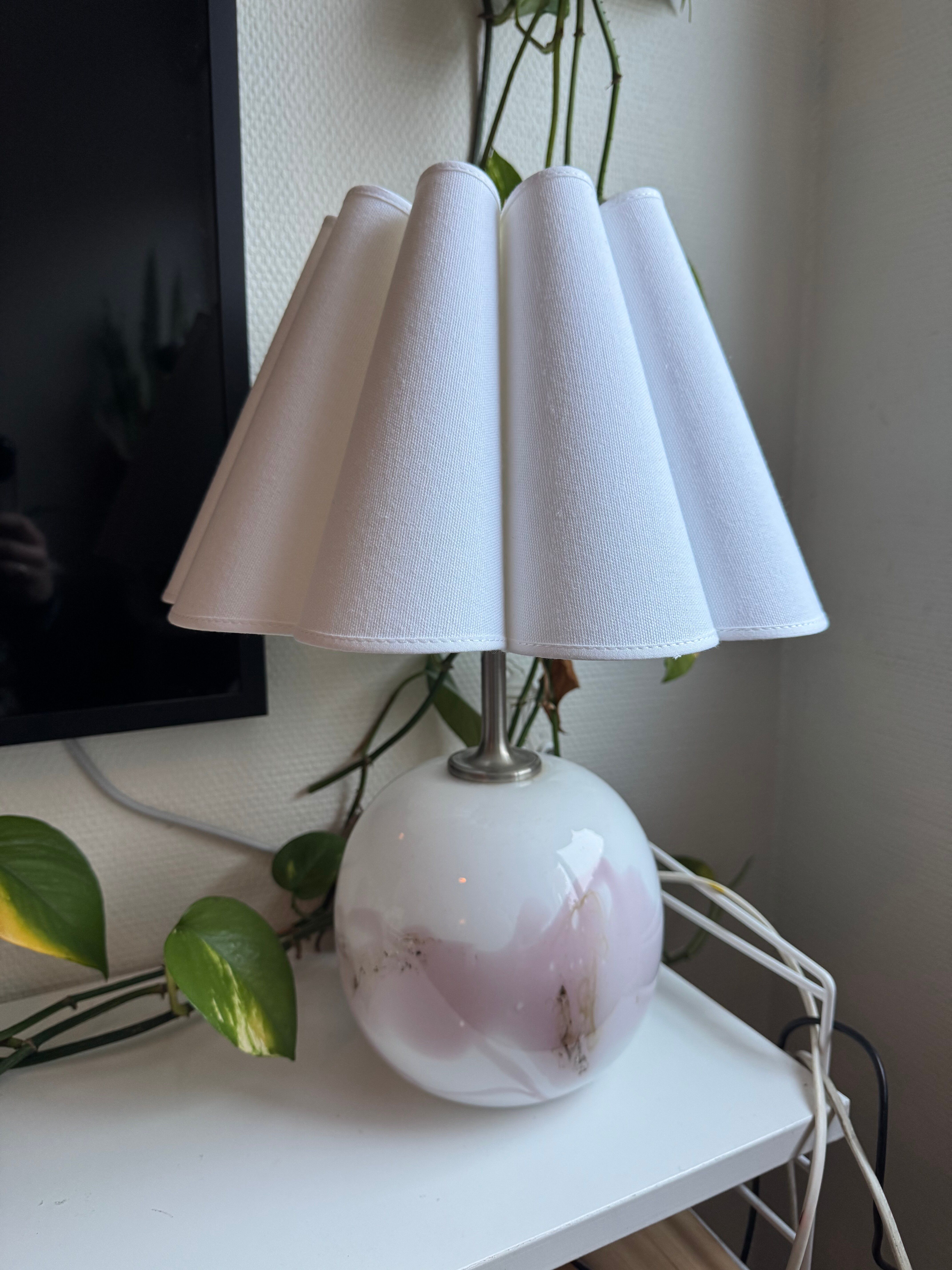 Vintage Danish Holmegaard Sakura Table lamp