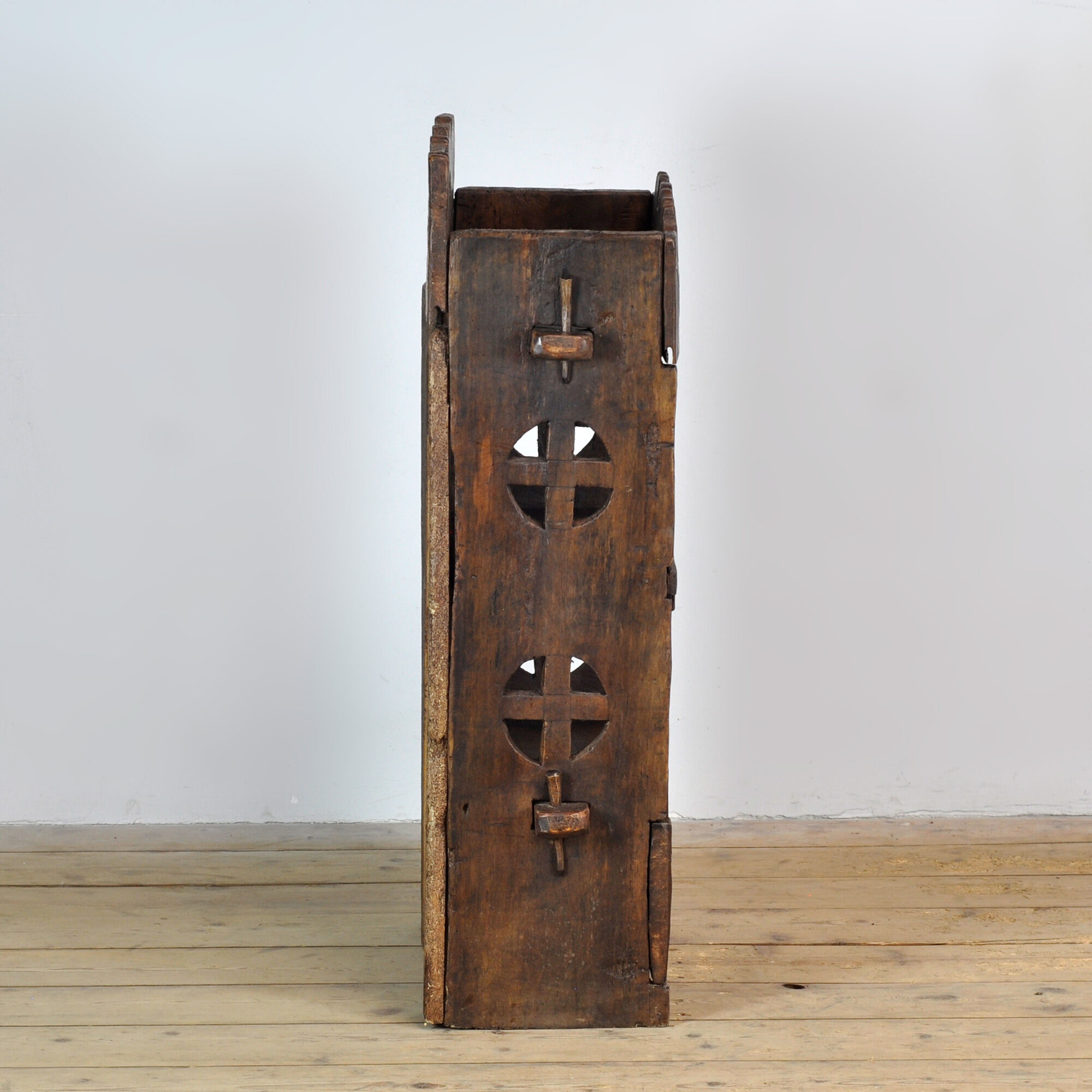 Romanian folk art cabinet, circa 1950