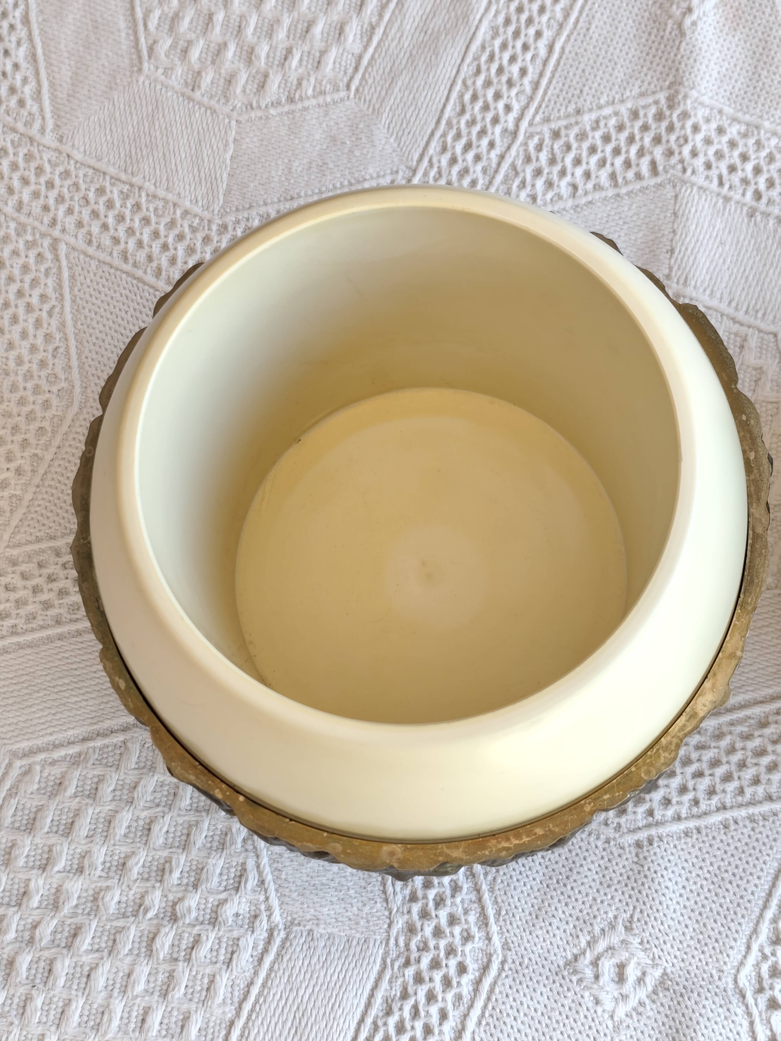 Signed vintage pineapple