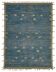 Handmade Turkish One of a Kind 281 cm x 380 cm Blue Wool Carpet