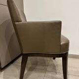 PHILIPPE HUREL – Fauteuil Siegfried Cuir