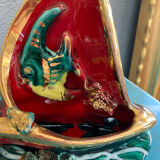Lampe veilleuse Poisson céramique Vallauris