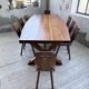 Mountain furniture set with table and 8 chairs Malmvall.