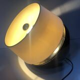 Grande Lampe Vintage • Faïence Émaillée • Louis Drimmer • Space Age • 1960