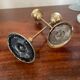 Scandinavian candlesticks in vintage brass