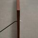 Vintage danish wall system brass supports
